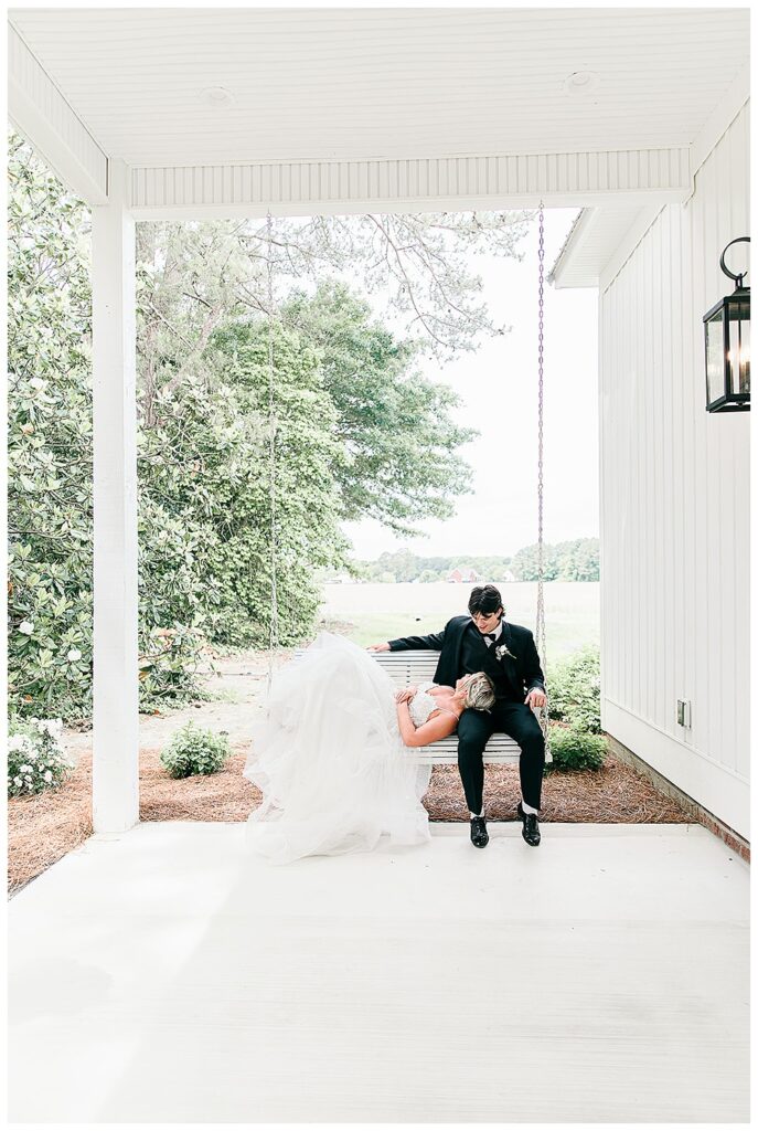 Micro Wedding at The Cornealius Properties; Clara Farag Photography; natural light photographer Raleigh, NC; Goldsboro NC wedding venue