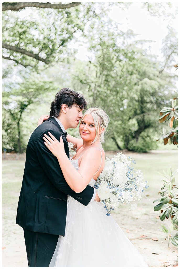 Micro Wedding at The Cornealius Properties; Clara Farag Photography; natural light photographer Raleigh, NC; Goldsboro NC wedding venue