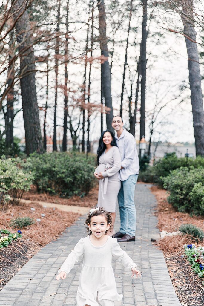 WRAL Azalea Garden Family and Maternity Session; Clara Farag Photography; natural light photographer Raleigh, NC;