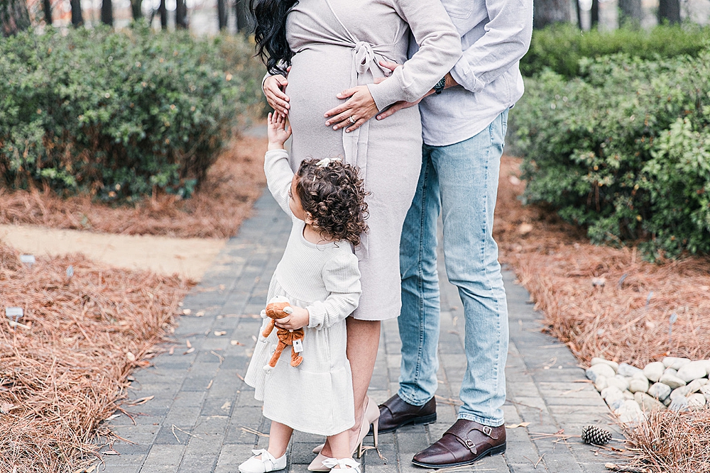 WRAL Azalea Garden Family and Maternity Session; Clara Farag Photography; natural light photographer Raleigh, NC;