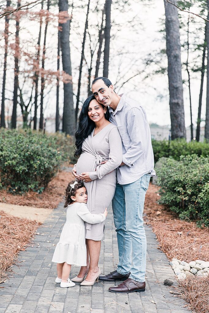 WRAL Azalea Garden Family and Maternity Session; Clara Farag Photography; natural light photographer Raleigh, NC;