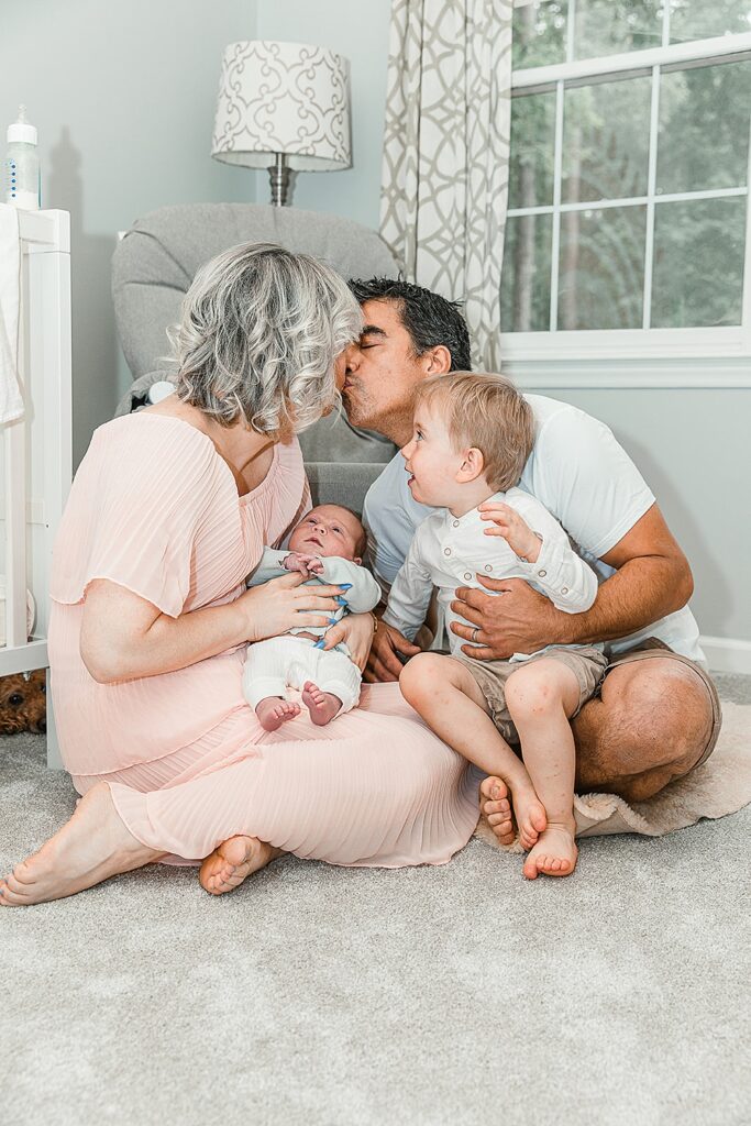 Advantages of At-Home Newborn Sessions for Your Family; Clara Farag Photography; natural light photographer Raleigh, NC;