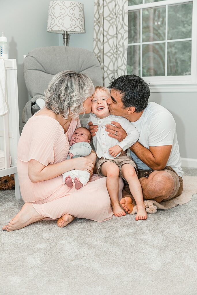 Advantages of At-Home Newborn Sessions for Your Family; Clara Farag Photography; natural light photographer Raleigh, NC;