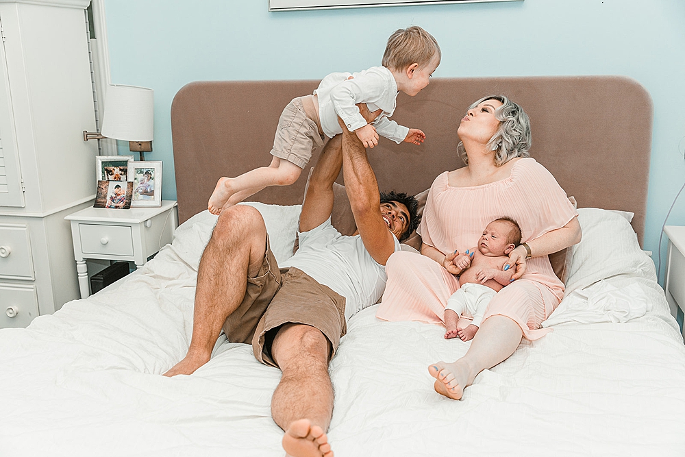 Advantages of At-Home Newborn Sessions for Your Family; Clara Farag Photography; natural light photographer Raleigh, NC;